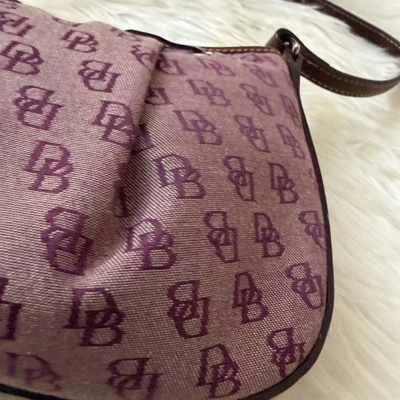 Dooney & Bourke Purple Shoulder Bag - Picture 7 of 10